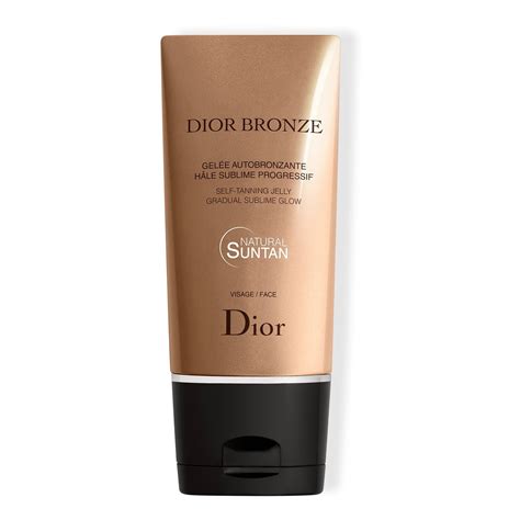 dior bronze self tanning jelly gradual glow - face selbstbräuner|dior bronze self tanning glow.